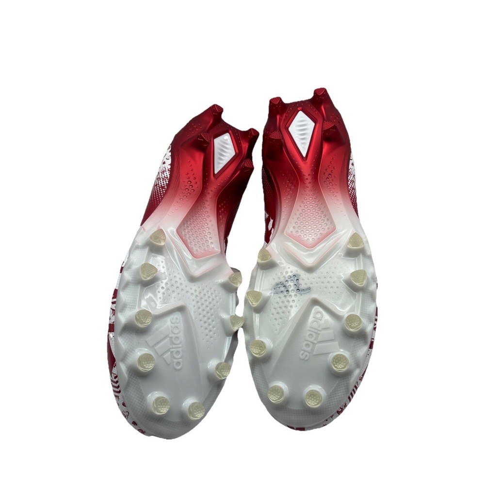 Adidas Freak 23-7V7 SMU Football Cleats White Red HP2441 Men Size 11 Brand New‎ - Picture 7 of 7